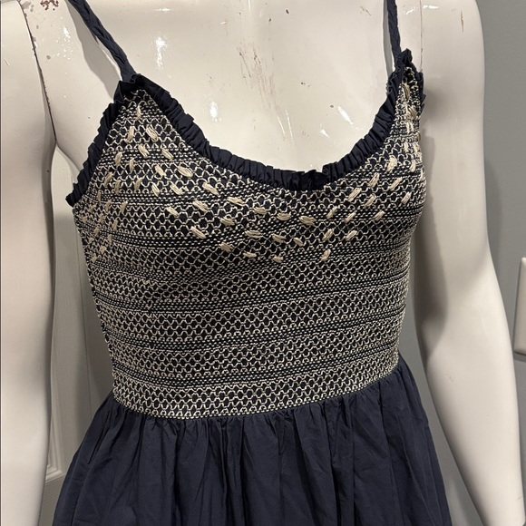 NWOT Ramy Brook Lucia smocked cotton poplin maxi dress - Picture 5 of 16